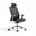 Mesh ergonomic office chair with adjustable headrest and armrests 60 x 60 x 120cm