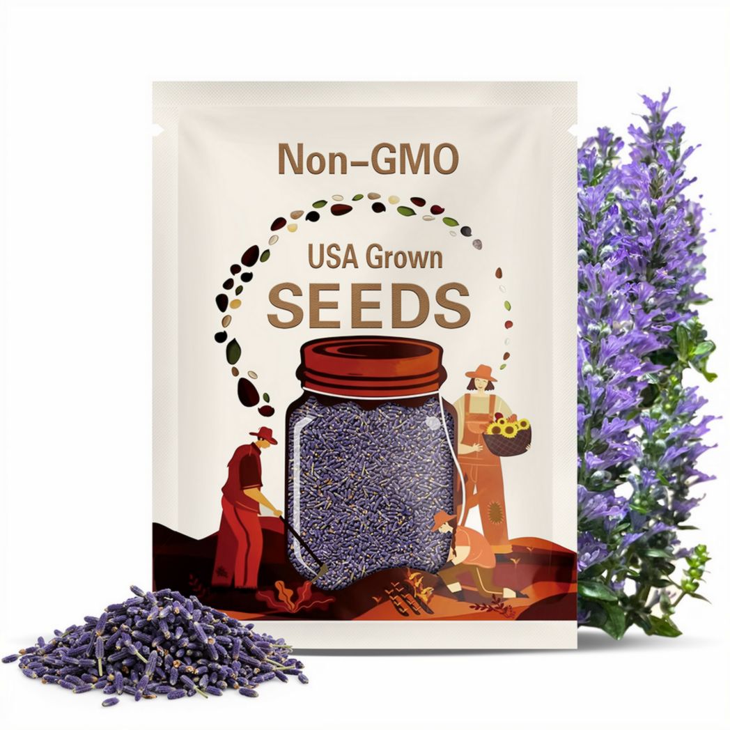 Munstead Lavender Seeds | Heirloom - Non-GMO | Lavandula Angustifolia | Herb Seeds | Seed Store | 1137
