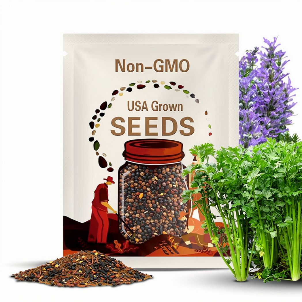 2500 Chinese Celery Seeds Non-GMO Heirloom USA Seller