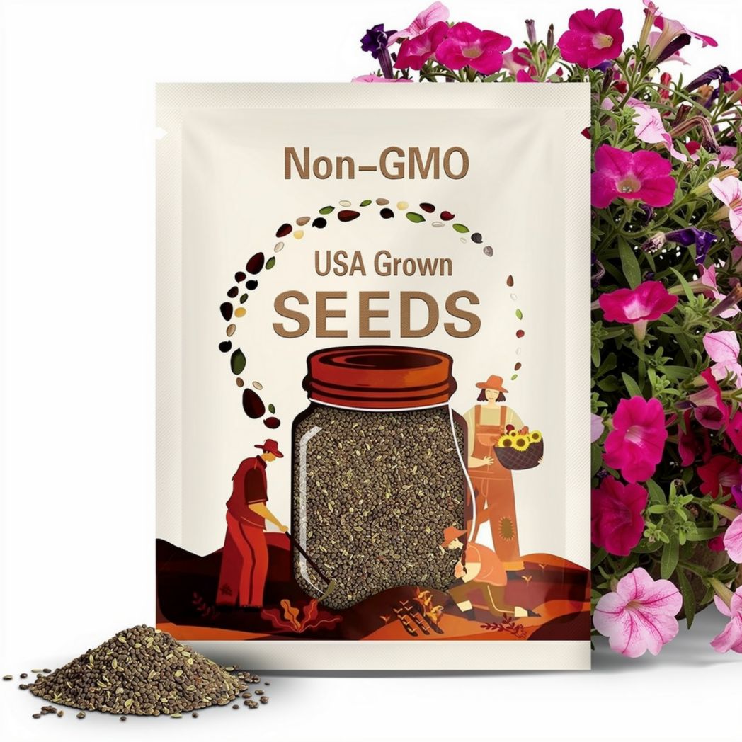 Petunias-Old Fashioned Vining Flower seeds