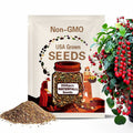 200pcs Waterfall Tomato Seeds – Heirloom, Non-GMO, High-Yield Variety – Complete Planting Guide Included for Home Gardens