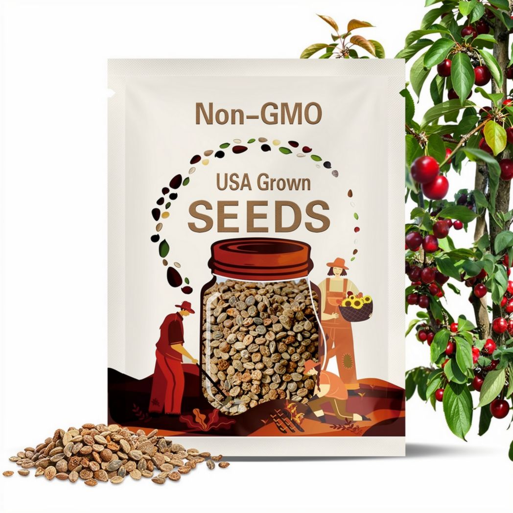 Cherry Plum Tree Seeds: Ornamental Flowering Bonsai - 10 Seeds