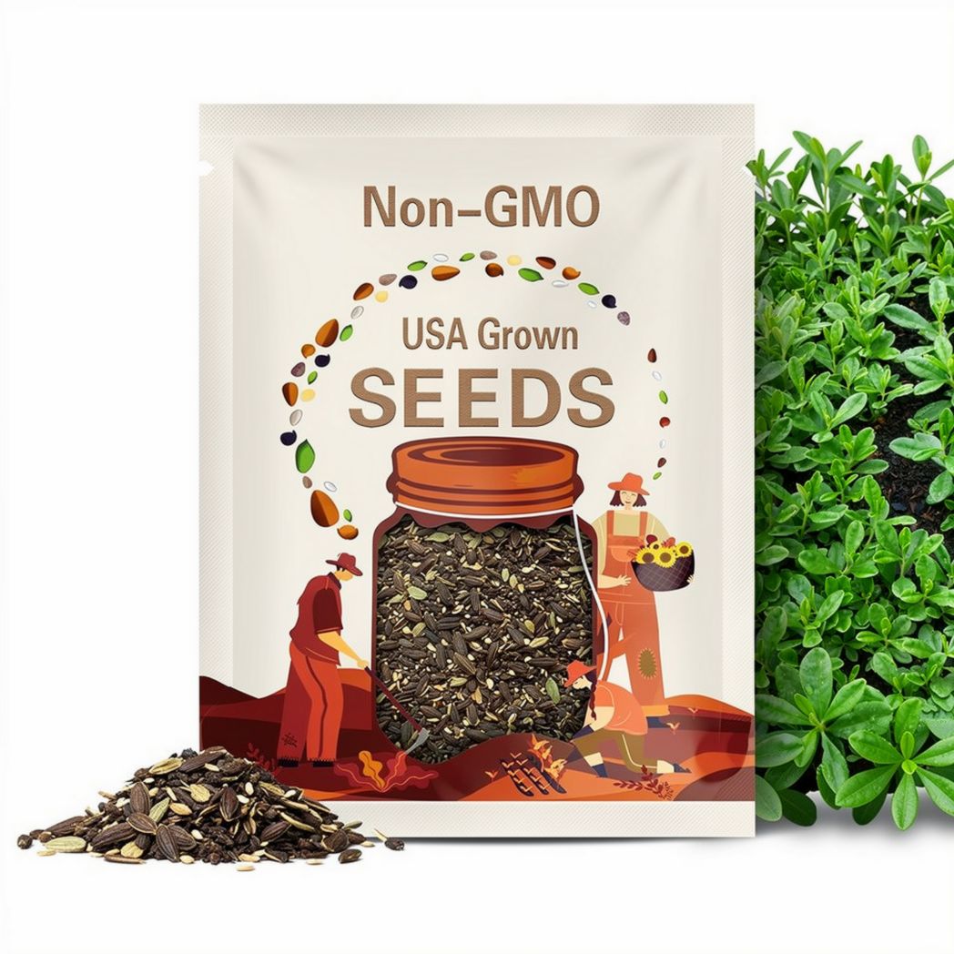 400 Organic Seeds of Waterleaf Gbure, Mgbolodi and Ebe dondon, Talinum Fruticosum, Talinum-triangulare