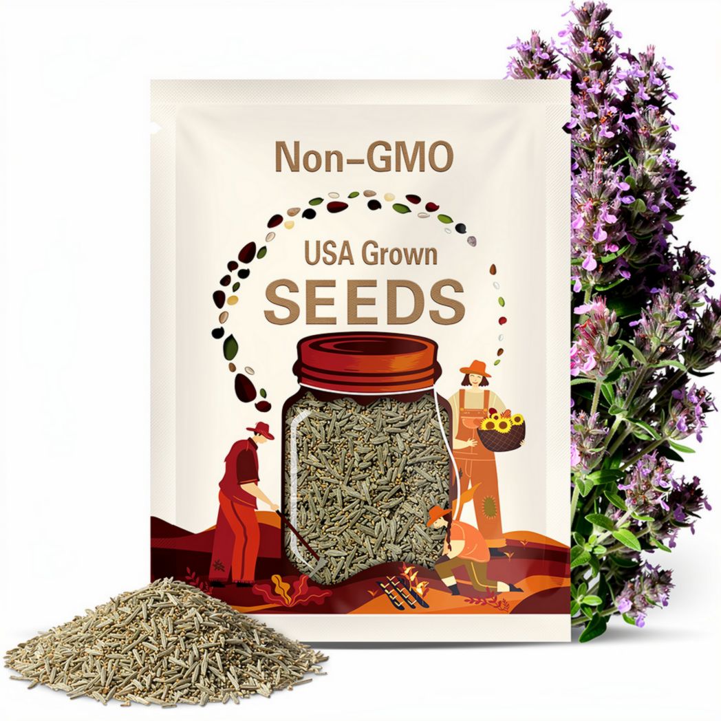 Germander Flower Seeds - Grow Beautiful Flowers Indoors, Outdoors, In Pots, Grow Beds, Soil, Hydroponics & Aquaponics