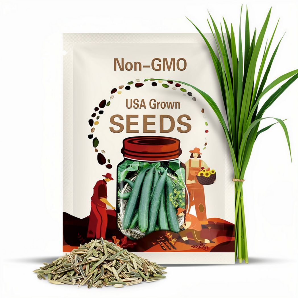 Long Green Improved Cucumber Seeds 50+ Vegetable Garden NON-GMO USA