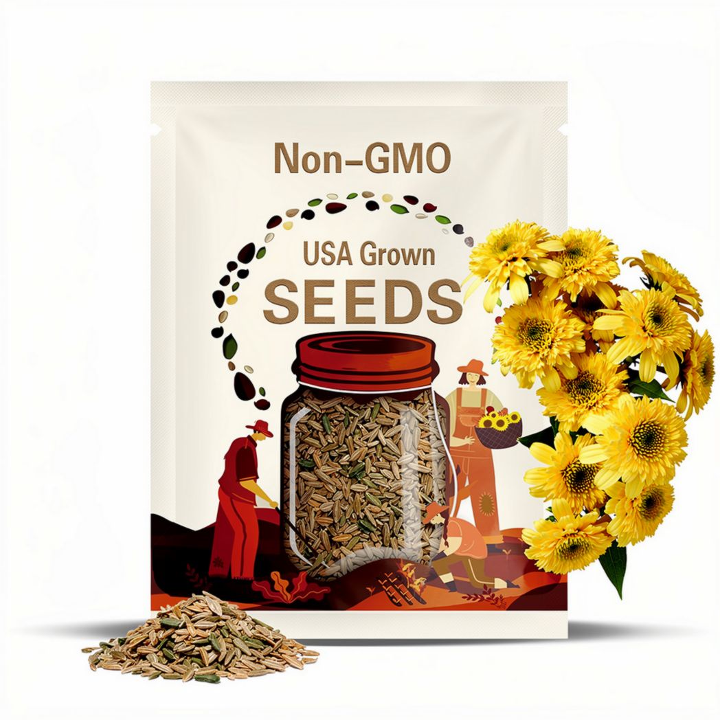 50 Seeds | Lemon Drop Coneflower Seeds, Soft Yellow Echinacea Seeds for Planting, Perennial Pollinator Flower, Cottage Garden Wildflower