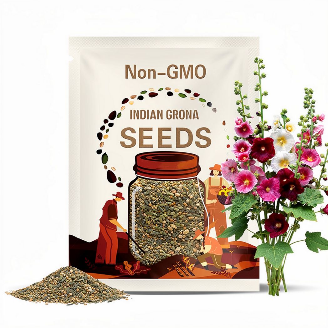 Indian Spring Hollyhock Flower Seeds