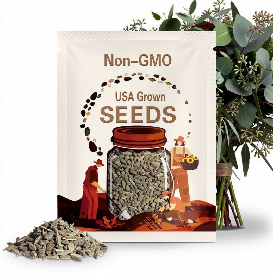 Eucalyptus nitens seeds 'shining gum' 10-100pc Organic
