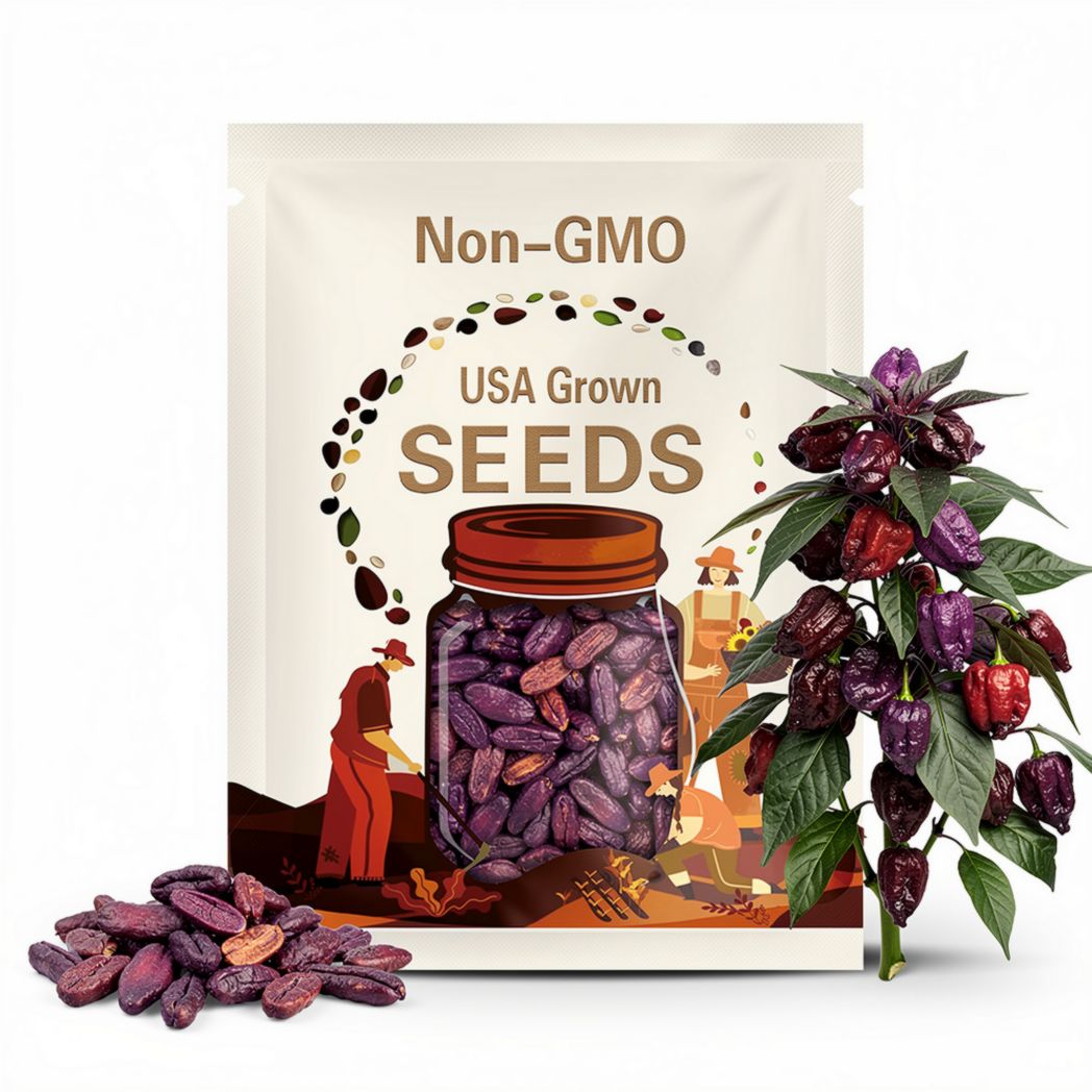 Purple Reaper Chili Pepper Seeds