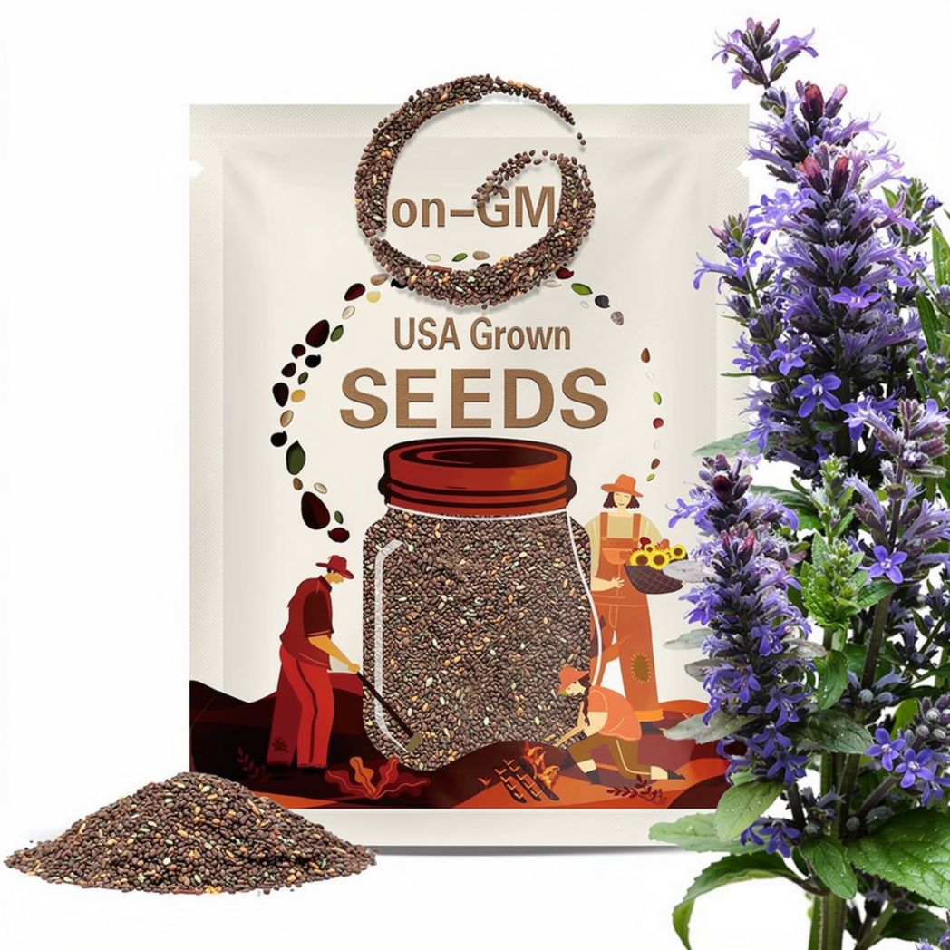 Borage Seeds | Heirloom - Non-GMO | Borage Officinalis | Herb Seeds | Seed Store | 1149