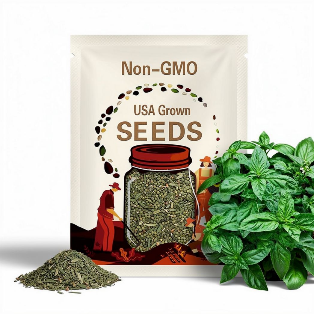 Genovese basil seeds