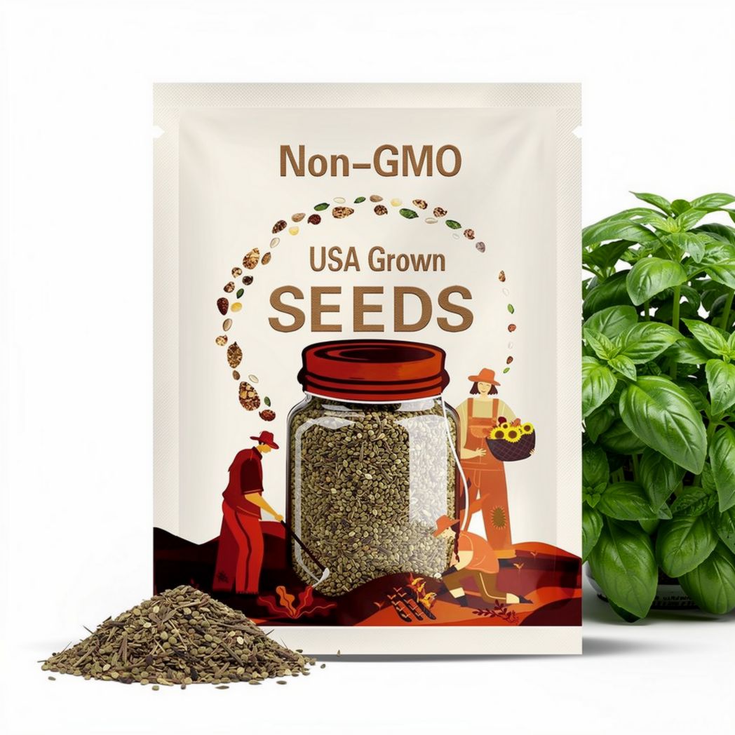 Organic Basil Prospera Premium Downy Mildew resistanceOrganic Seed