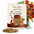 Jazzy Mix Zinnia, 25 Seeds for Summer Flowering Zinnias