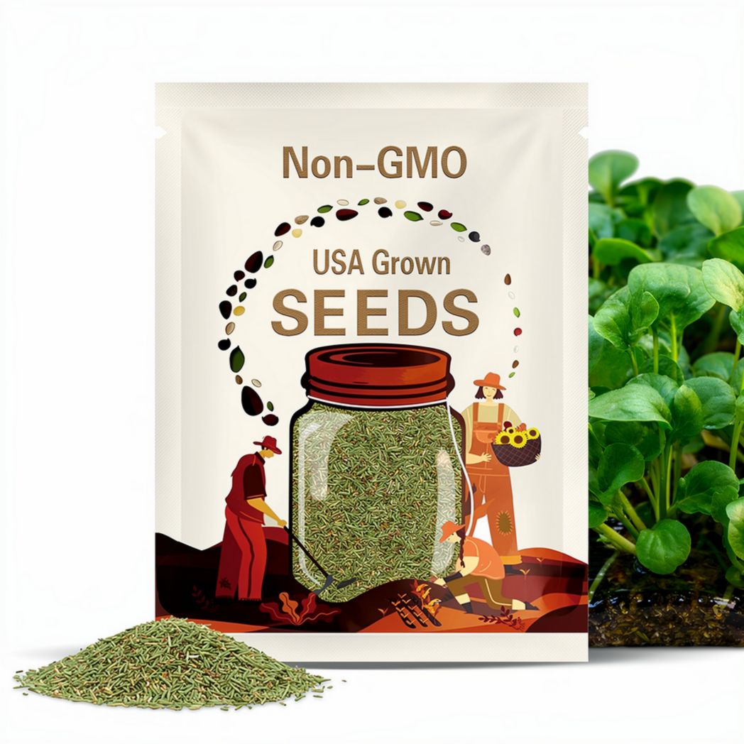 Watercress Seeds – Nasturtium officinale 200 Seeds | Fast-Growing Aquatic Green, Nutritious & Flavorful Herb